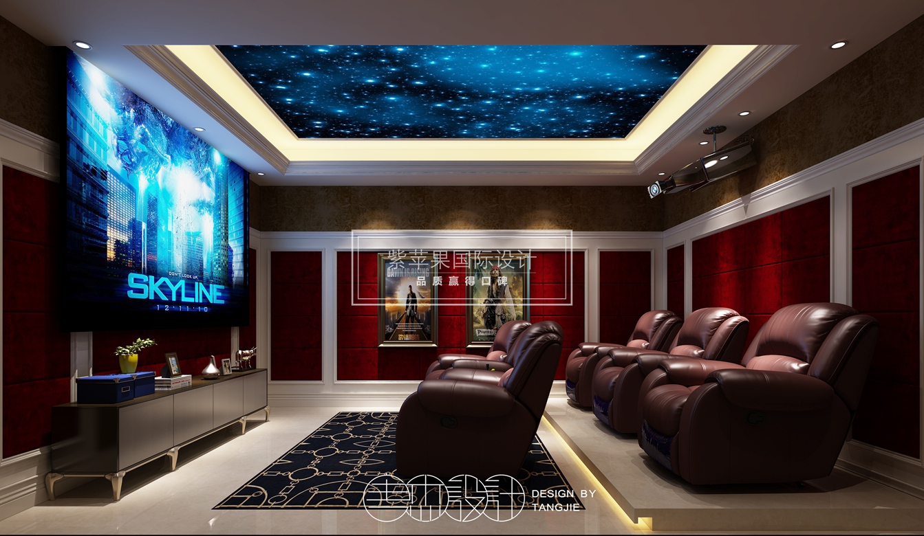 10影視廳.jpg 橡樹灣裝修效果圖