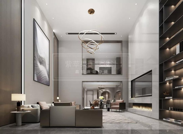 無錫紫蘋果裝飾 香梅橡墅裝修效果圖