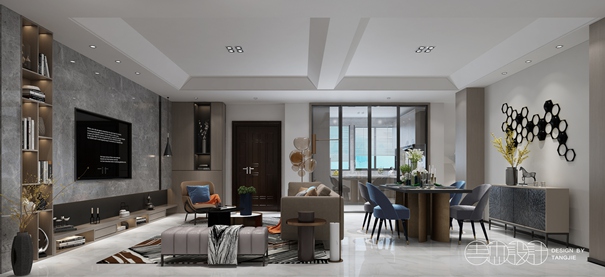 無錫紫蘋果裝飾 復式別墅